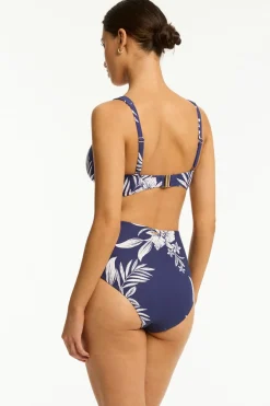 Aloha High Waist Gathered Side Pant