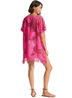 Beach Edit Mesh Kaftan