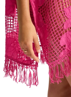 Beach Edit Mesh Kaftan