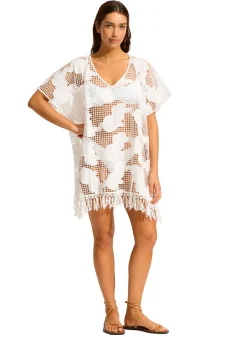 Beach Edit Mesh Kaftan