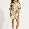Cuba Mini Shirt Dress