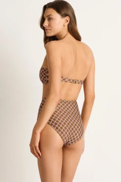 Diva Ruched U Wire Bandeau Bra