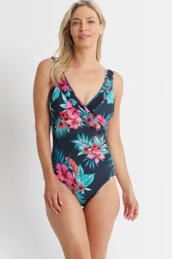 Eden East Mesh Frill One Piece