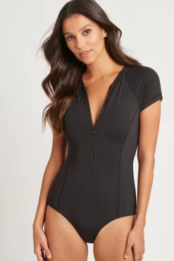 Essentials Short Sleeve Multifit One Piece