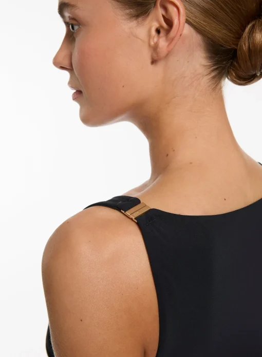 JETSET BOAT NECK ONE PIECE