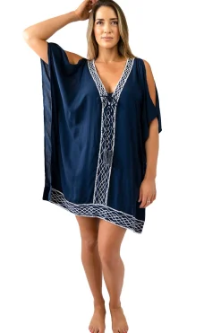 Lacey Embroidered Kaftan