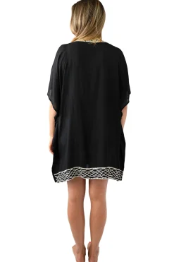 Lacey Embroidered Kaftan