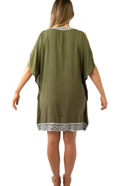 Lacey Embroidered Kaftan