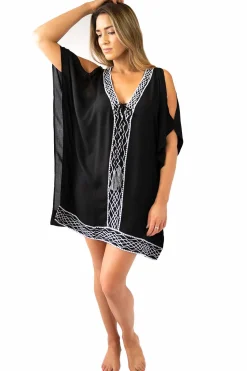 Lacey Embroidered Kaftan