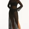 Surf Mesh Long Dress