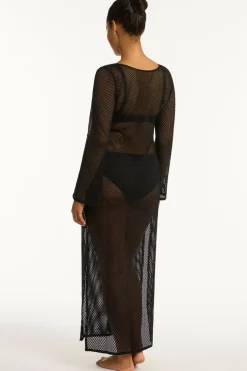 Surf Mesh Long Dress