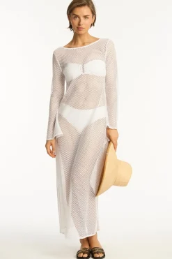 Surf Mesh Long Dress