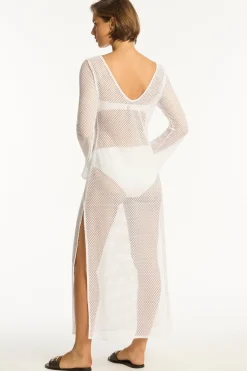 Surf Mesh Long Dress